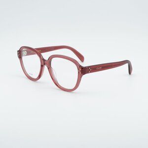 Celine CL50107I 074 Eyeglasses Rose 54mm Geometric Frame